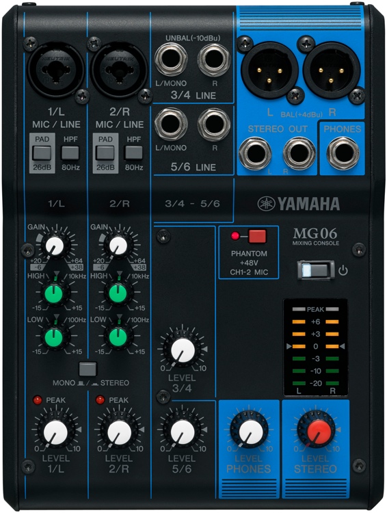 Yamaha M606 6 piste
