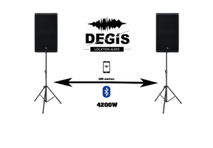 RCF sans fils 4200W