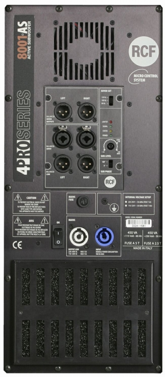 RCF 7400w + 4 Lighte – Image 6